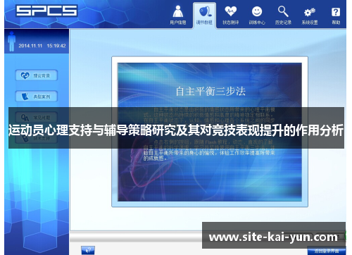 运动员心理支持与辅导策略研究及其对竞技表现提升的作用分析 运动员心理支持与辅导策略研究及其对竞技表现提升的作用分析